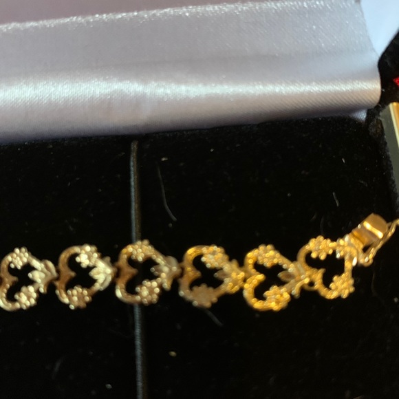 Vintage 14k gold Estate ❤️🌸Bracelet.BH unmarked - Picture 4 of 11